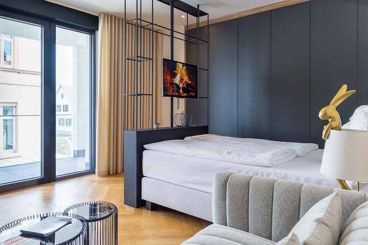 Ferienwohnung für 2 Personen, mit Balkon und Garten in Meißenheim