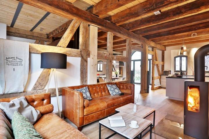 Ferienwohnung für 3 Personen, mit Balkon und Terrasse sowie Ausblick beim Ozeaneum Stralsund