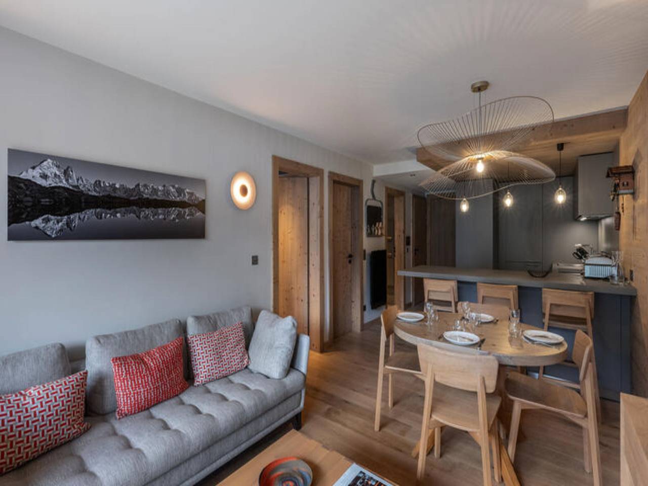 Ganze Wohnung, Apartment in Courchevel in der Nähe der Skilifte in Saint-Bon-Tarentaise, Les Trois Vallées