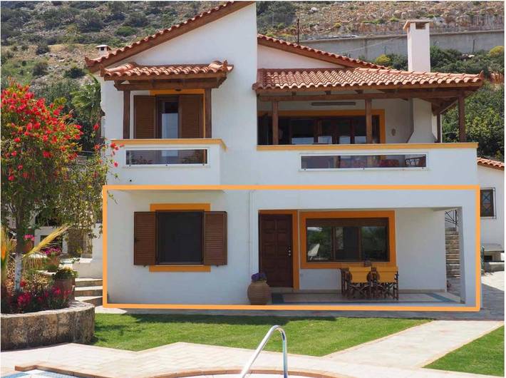 Villa pour 4 personnes, avec piscine et jardin dans Malia - 2
