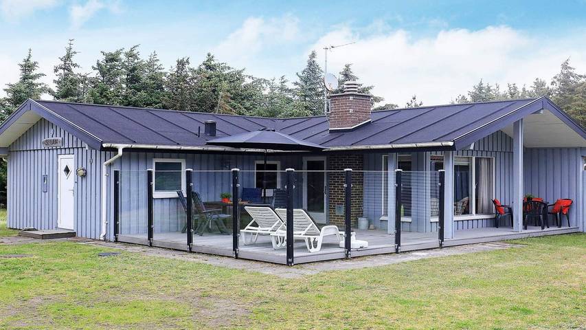 Ferienhaus für 6 Personen, mit Terrasse, mit Haustier in Grønhøj Strand