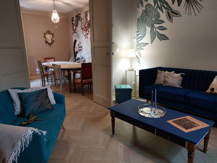 Gîte pour 11 personnes, avec terrasse - 1