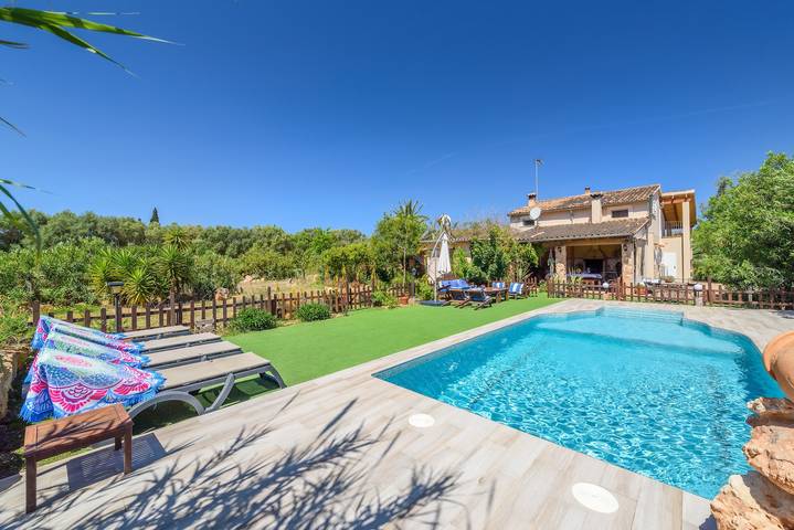 Chalet para 9 personas, con Jardín en Son Antem