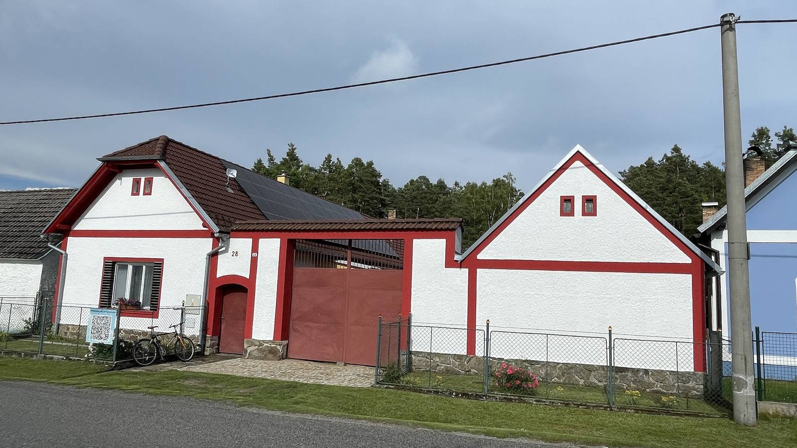 Gemütliches Landhaus U Faflika mit Sauna und 2 Bädern in Vlkov, Tabor und Umgebung
