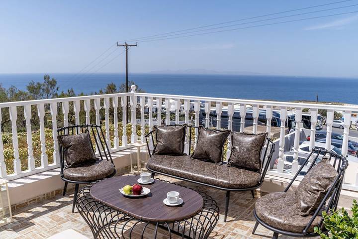 Villa pour 6 personnes, avec balcon et vue sur l’océan à Oia - 3