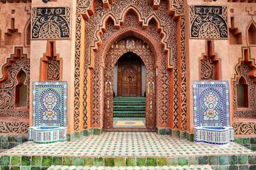 Riad pour 2 personnes, avec jardin et piscine à Ouarzazate