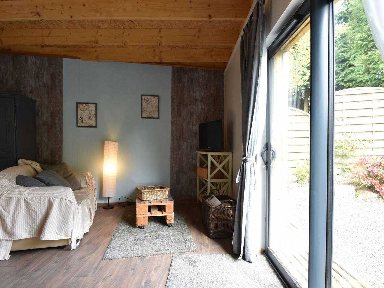 Maison de vacances pour 4 personnes avec jardin in Saint-Gilles-les-Bois, Région de Guingamp