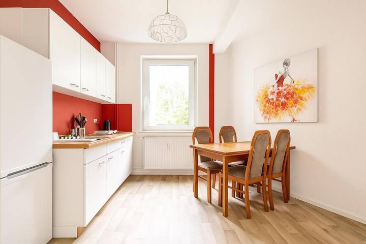 Ferienwohnung für 2 Personen, mit Ausblick in Barmbek Hamburg - 4