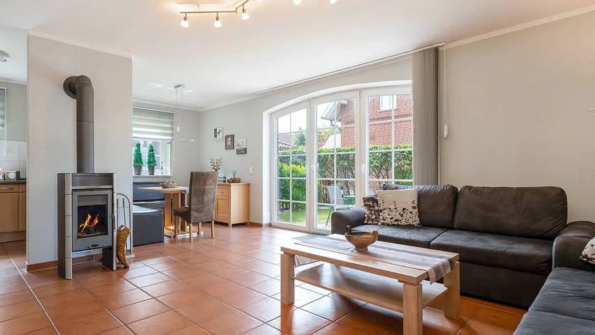 Ferienhaus für 6 Personen, mit Garten und Sauna, mit Haustier in Norden