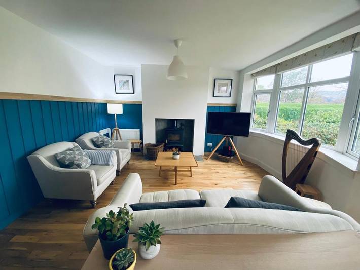 Casa de vacaciones para 8 personas, con jardín además de vistas al lago y vistas, Se admiten mascotas - 1