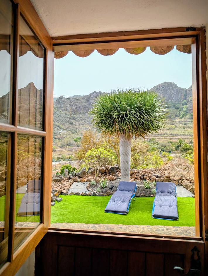 Casa rural para 3 personas, con terraza y jardín en Buenavista del Norte