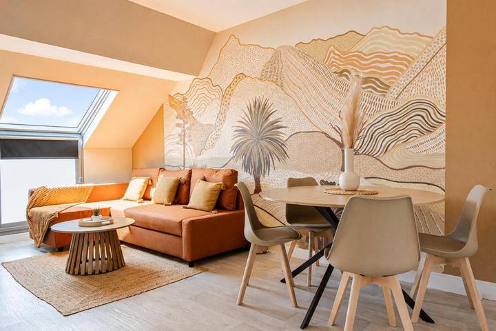 Appartement de vacances pour 4 personnes, avec Vue