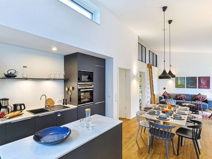 Ferienhaus für 8 Personen, mit Kinderpool und Terrasse sowie Sauna, mit Haustier in Lembruch - 3