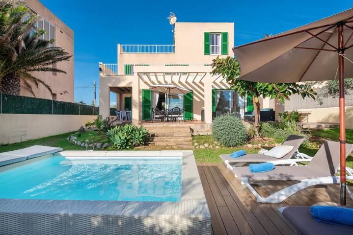 Ferienhaus für 8 Personen, mit Terrasse
