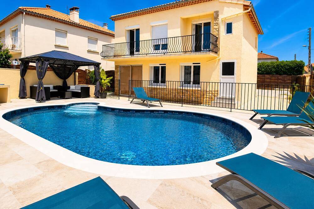 Villa des Romarins ⭐⭐⭐ - Swimming pool, Spa, Family-Group - Montélimar in Montélimar, Región de Nyons