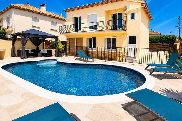 Maison de vacances pour 12 personnes, avec jacuzzi et balcon - 1