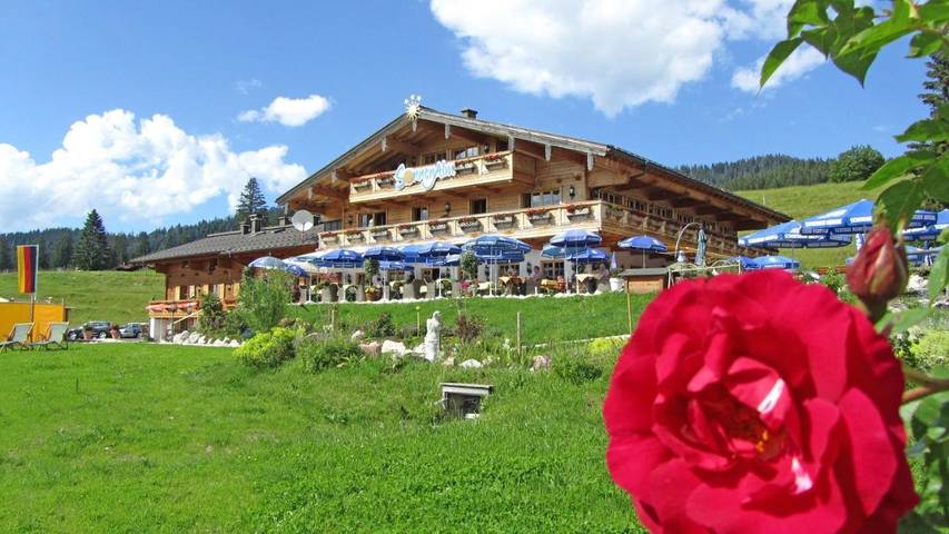 Hotel für 2 Personen, mit Whirlpool und Terrasse sowie Garten und Sauna in Winklmoosalm