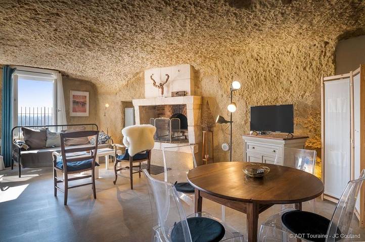 Location de vacances pour 4 personnes, avec vue et terrasse à Vouvray - 4