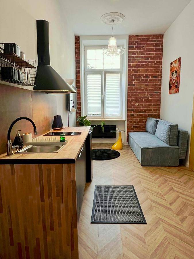 Cały apartament, Stacja Łódź Fabryczna Apartamenty in Łódź, Województwo łódzkie