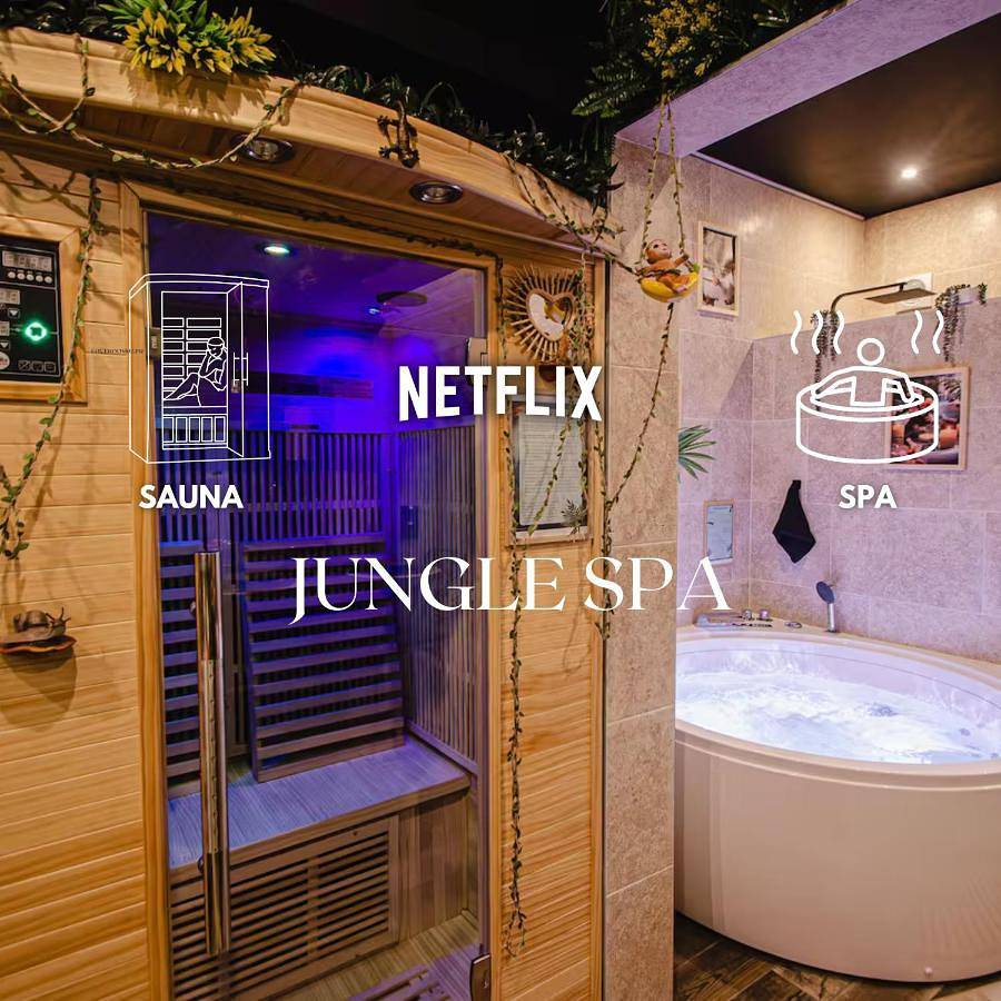 Appartement entier, Suite Jungle Spa - Sauna & Balnéo in Château-Thierry, Aisne