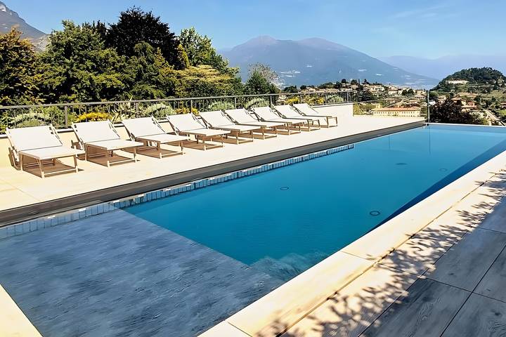 Ferienwohnung für 6 Personen, mit Balkon und Seeblick in Bellagio