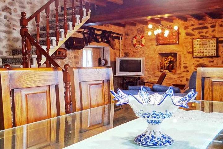 Casa rural para 9 personas, con terraza y jardín en Carnota - 4