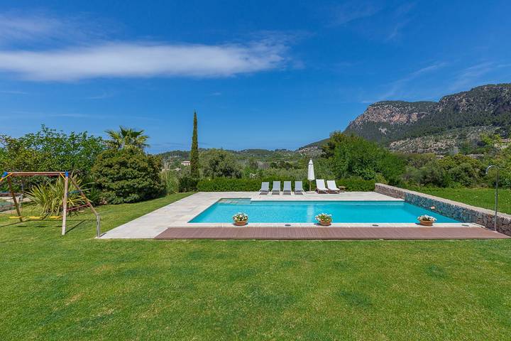 Villa für 7 Personen, mit Terrasse und Garten in Sóller - 4