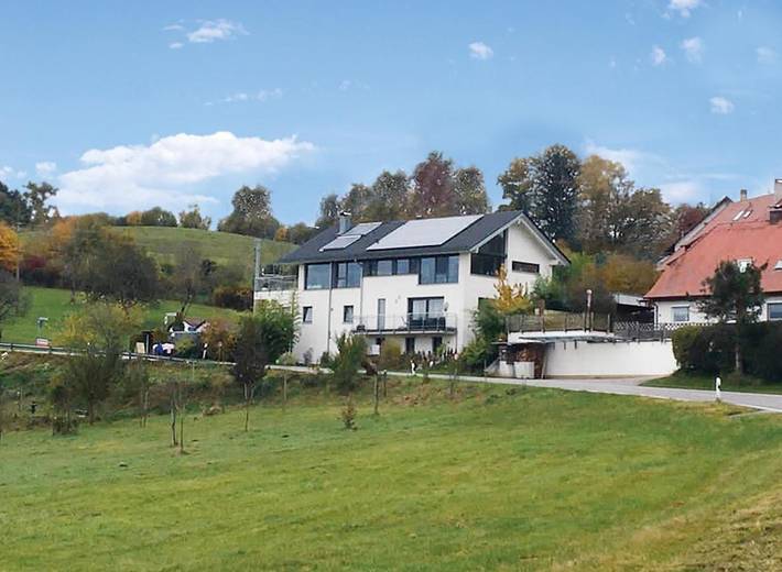 Ferienwohnung für 12 Personen, mit Balkon und Terrasse sowie Ausblick in Wolfegg - 3