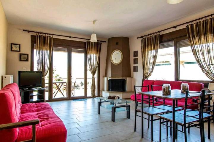 Gîte pour 4 personnes, avec vue et balcon dans Portes