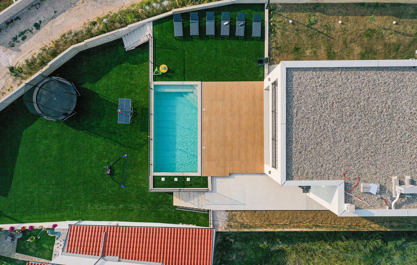 Ferienhaus für 10 Personen mit Garten in Ljubac, Zadar