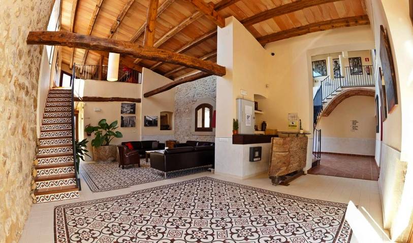 Maison de campagne pour 4 personnes, avec piscine ainsi que terrasse et jardin à Tortosa - 2