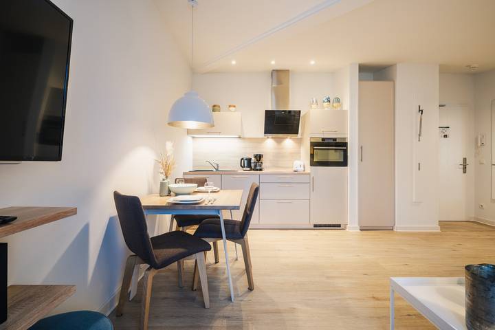 Ferienwohnung für 2 Personen, mit Balkon und Sauna in Prerow - 3