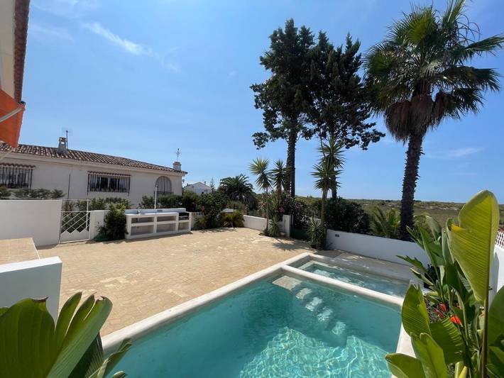 Casa rural para 6 personas, con Terraza y Jardín además de Piscina para niños y Piscina en Cartaya