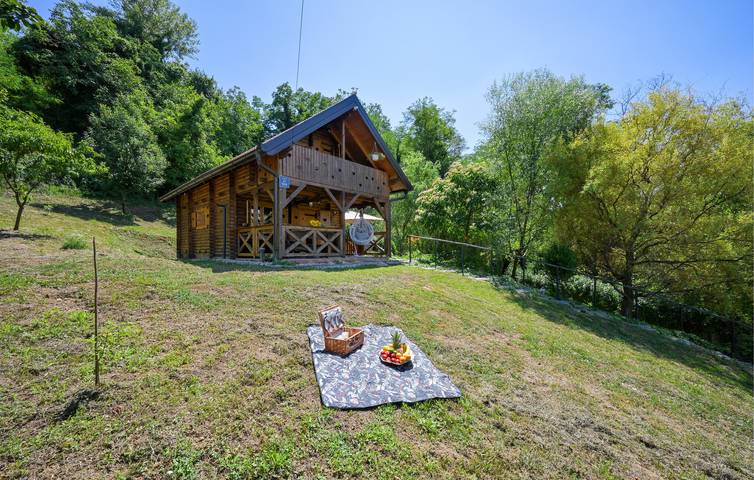 Ferienhaus für 5 Personen, mit Garten und Ausblick sowie Terrasse