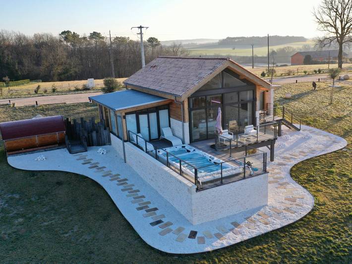 Maison de vacances pour 2 personnes, avec jardin à Eymet