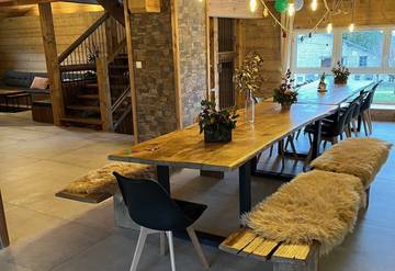 Gîte pour 15 personnes, avec jardin et terrasse à Échevannes