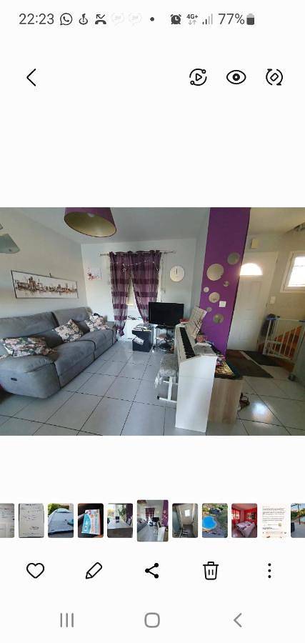 Location de vacances pour 2 personnes, avec piscine et jardin à Ayguesvives - 2