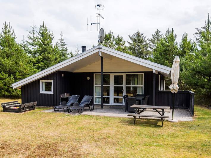 Ferienhaus für 4 Personen, mit Terrasse in Filsø See