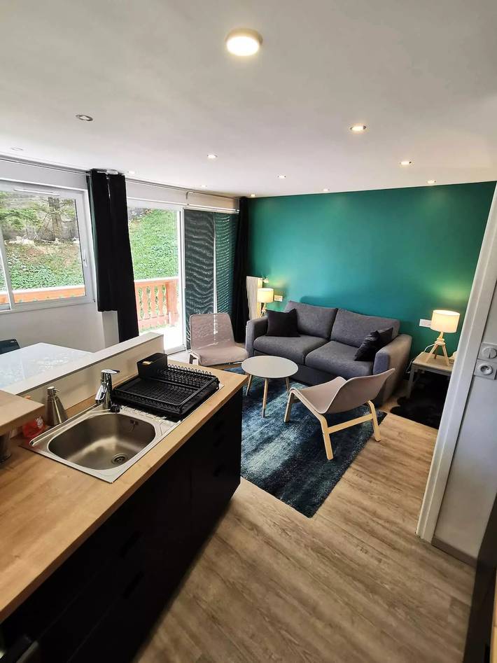 Studio für 4 Personen, mit Ausblick in Les Deux Alpes