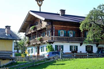 Bauernhof für 8 Personen, mit Garten und Balkon, kinderfreundlich in Wilder Kaiser