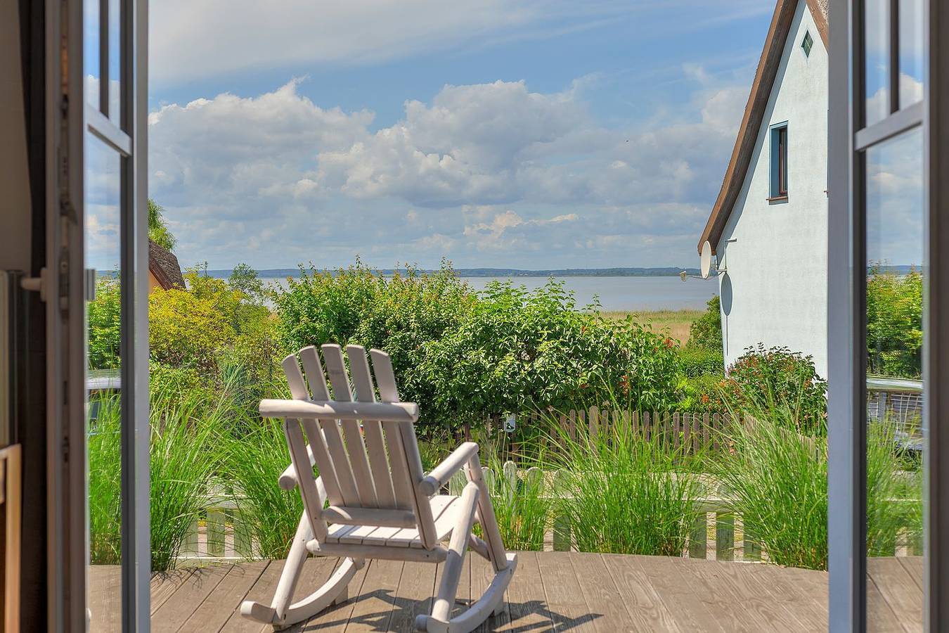 Ferienhaus Malebisa in Loddin mit Seeblick, Garten und Terrasse in Loddin, Bernsteinbäder