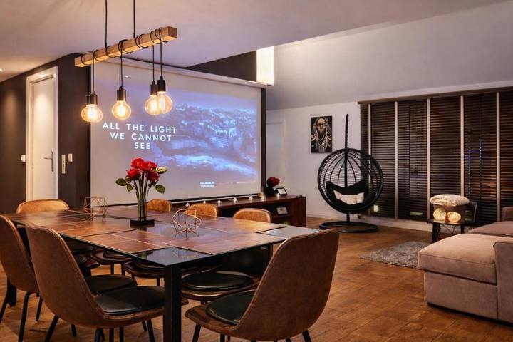 Gîte pour 8 personnes, avec vue et terrasse, animaux acceptés à Schaerbeek