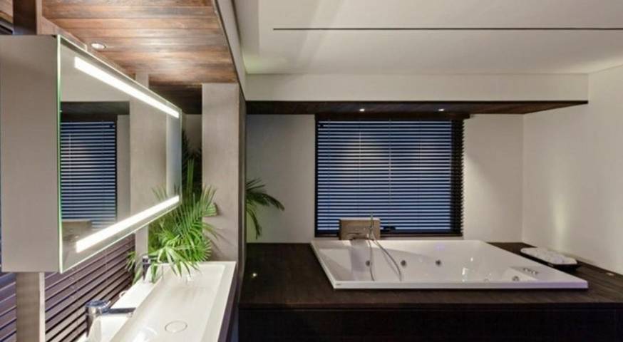 Gîte pour 6 personnes, avec jacuzzi et terrasse ainsi que piscine et sauna à Saint-Didier-au-Mont-d'Or - 3