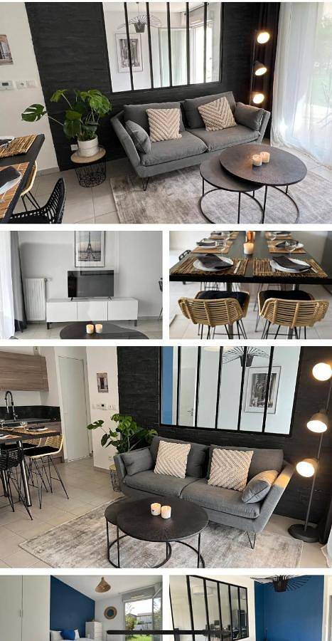 Gîte pour 4 personnes, avec jardin à Décines-Charpieu - 3