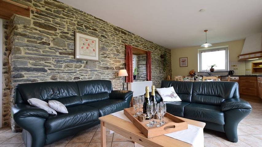Maison de vacances pour 6 personnes, avec terrasse et jardin, animaux acceptés à Bastogne