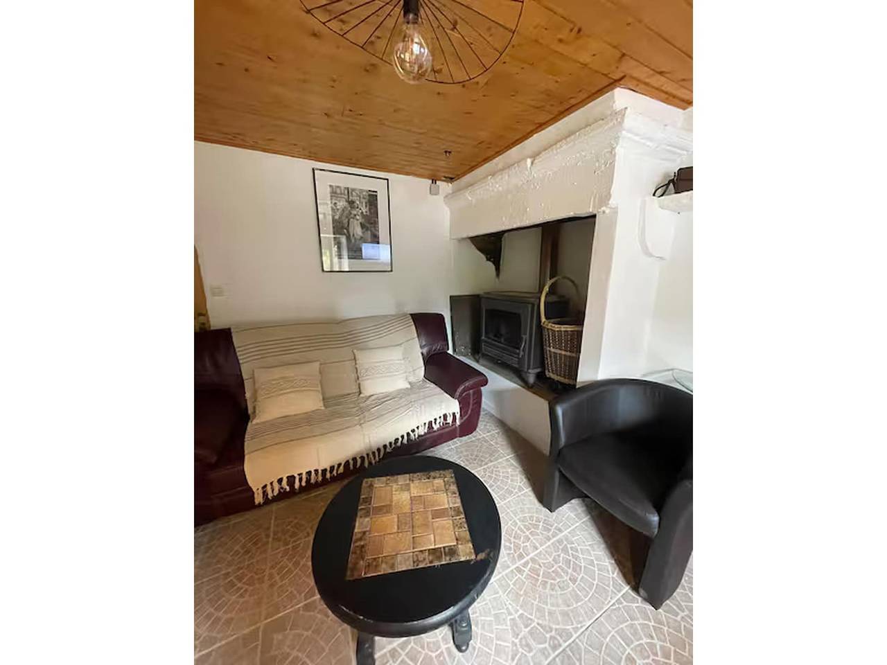 Frans chalet: jacuzzi, terras, barbecue in Plouasne, Dinan en omgeving