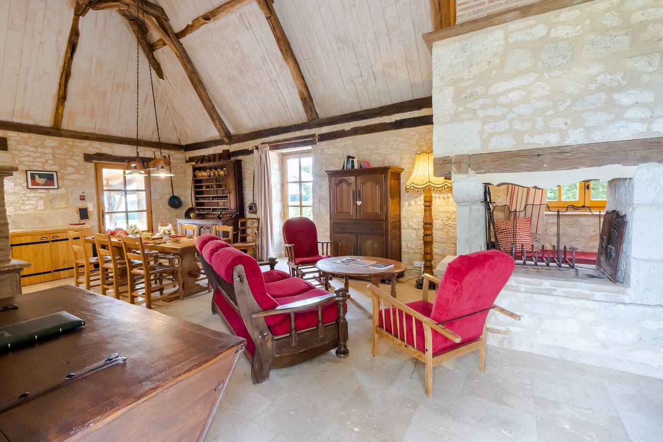 Chez Jacquou - Charme Authentique et Confort Moderne avec Piscine Privée au Cœur du Périgord in Bouniagues, Périgord Pourpre