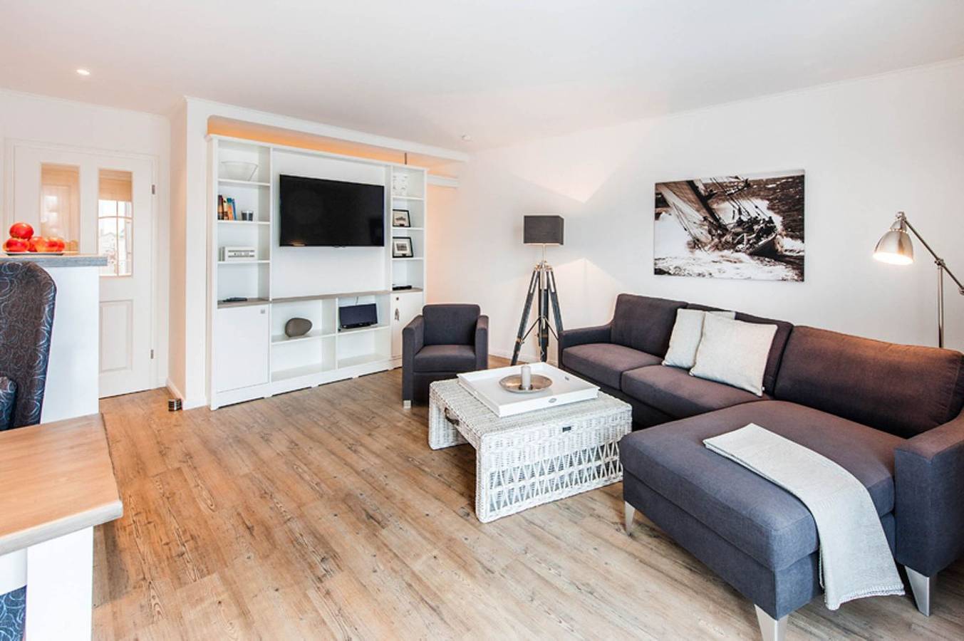Ganze Wohnung, Weisse Villa - Apartment für bis zu 4 Personen am Hafen von Büsum in Hafen Büsum, Büsum