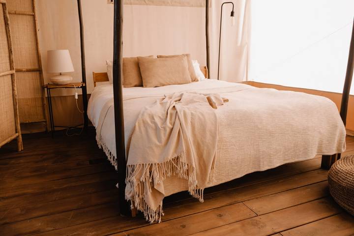 Zelt für 2 Personen, mit Terrasse und Garten sowie Sauna in Aljezur - 3