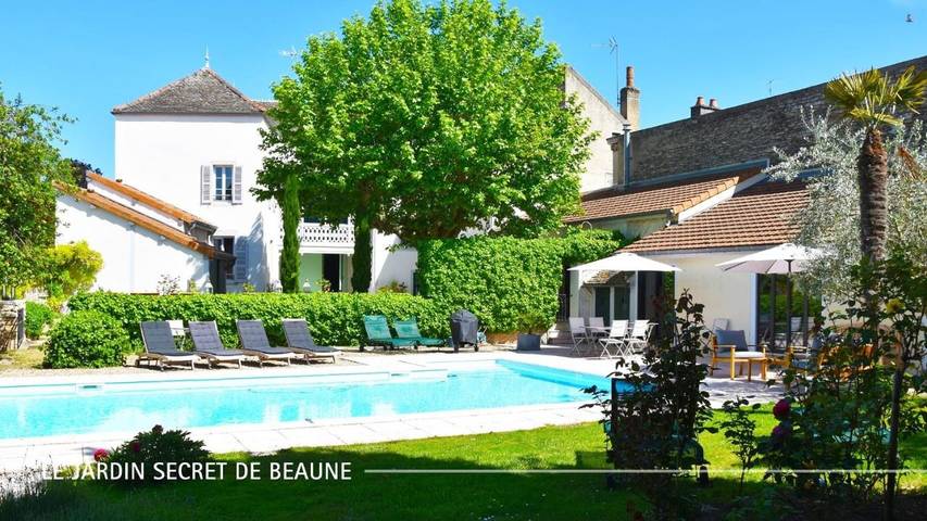 Appartement de vacances pour 2 personnes, avec Terrasse ainsi que Jardin et Piscine à Beaune